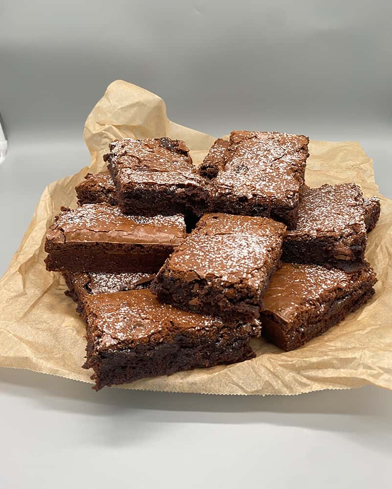 Brownies mit belgischer Schokolade